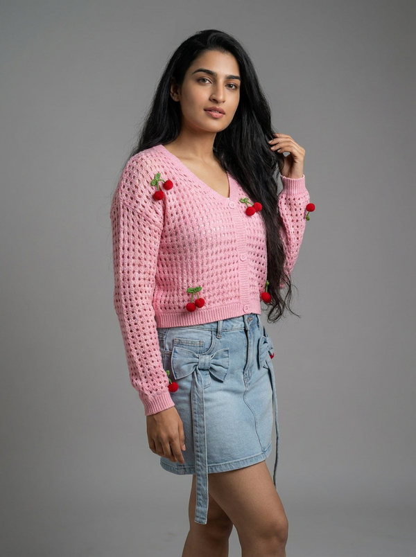 Bow Tie Denim Mini Skirt | Light Wash Jean Skirt - Sizes 28-36 — Editorial catalog photo aligned to brand reference styling; primary product image for search and accessibility.