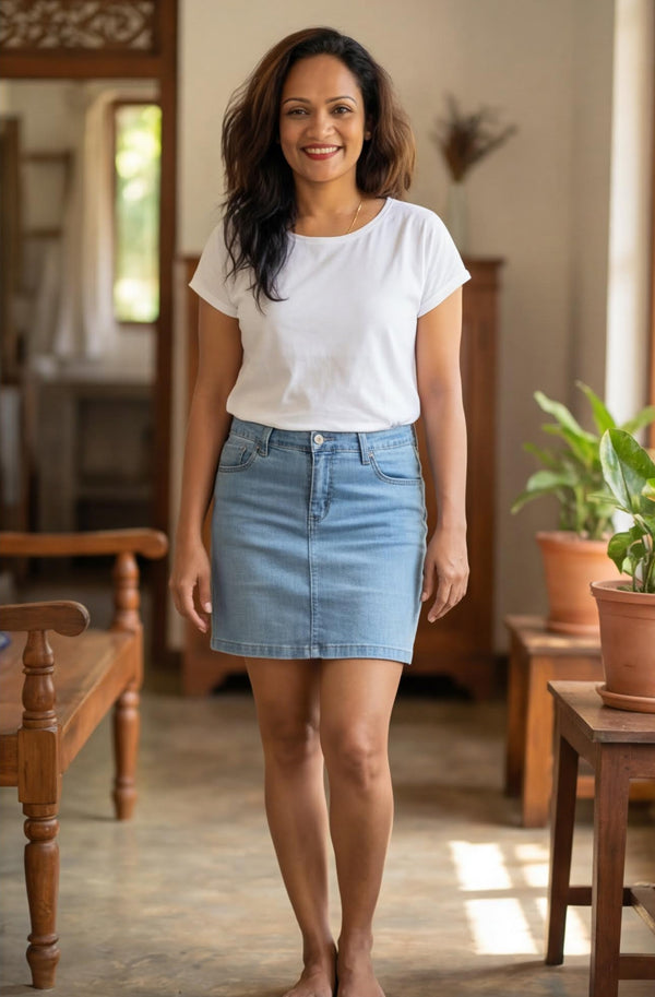Women’s Mini Denim Skirt