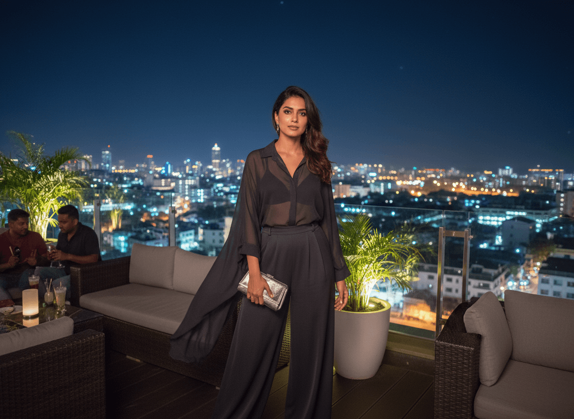 Tasteful Transparencies: Styling Sheer Fashion in Sri Lanka