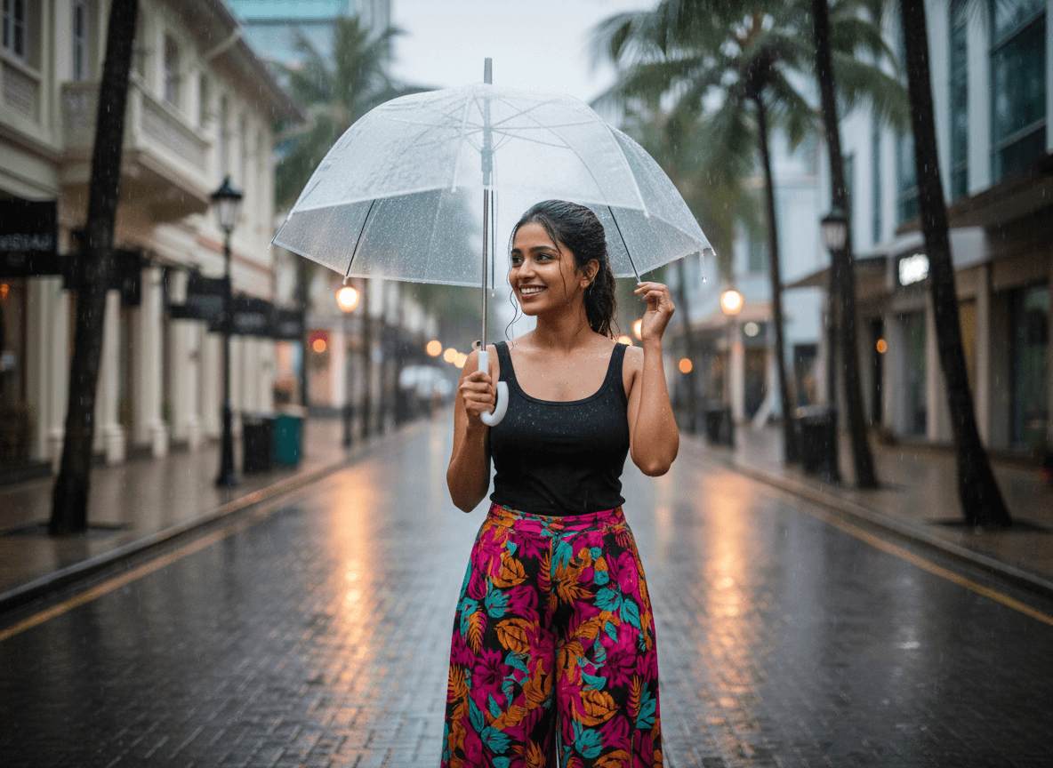 Rainy Day 'Fits: Monsoon Fashion Guide for Modern Sri Lanka