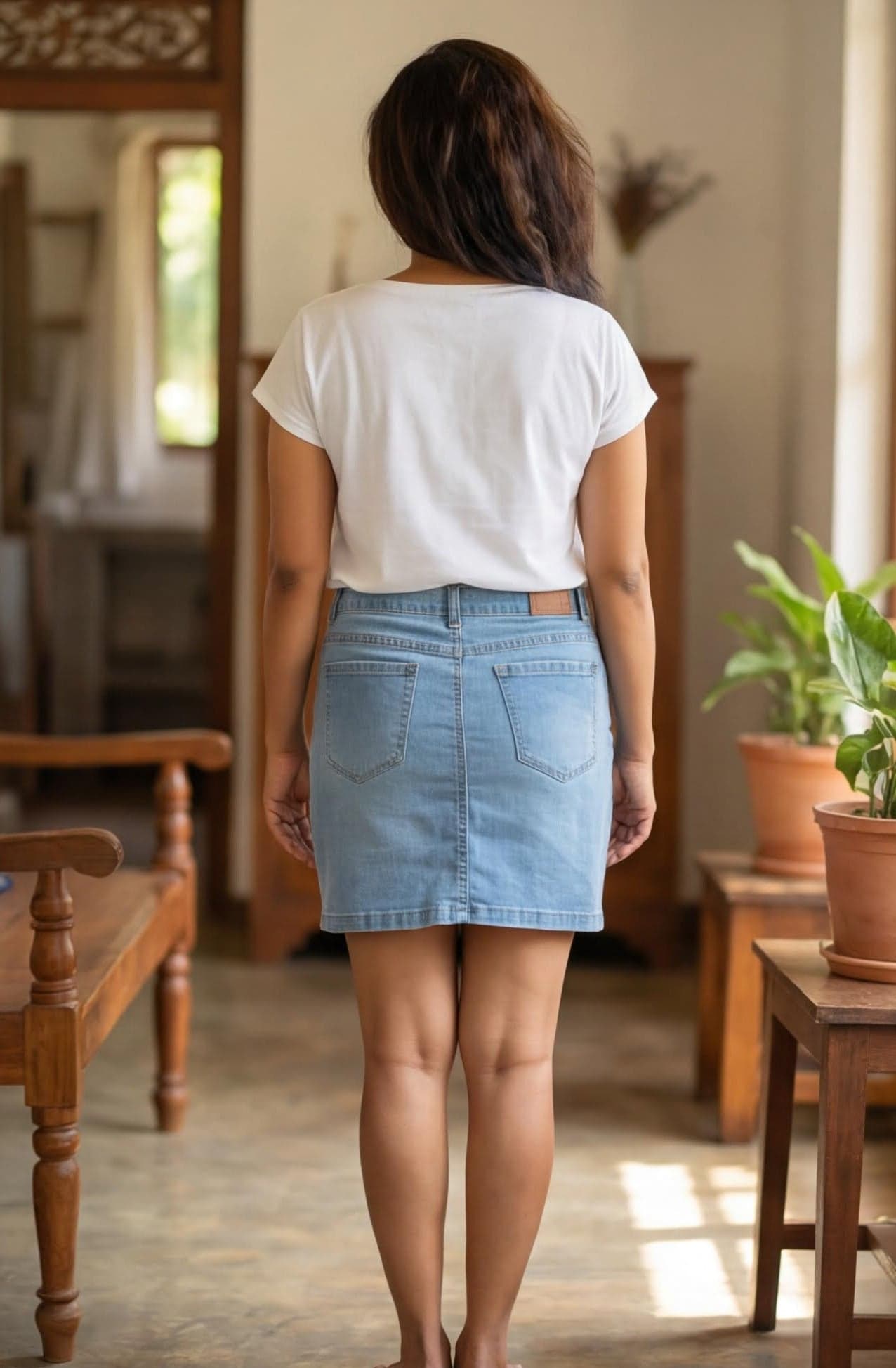Women’s Mini Denim Skirt — image 5