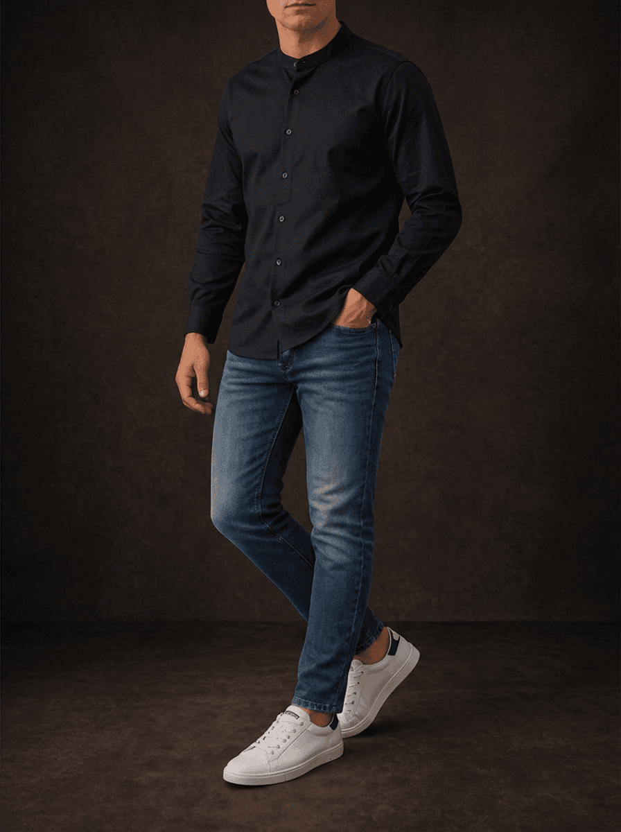Mens Black Shirt Sri Lanka