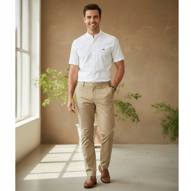Mens Lacoste White Shirt Sri Lanka