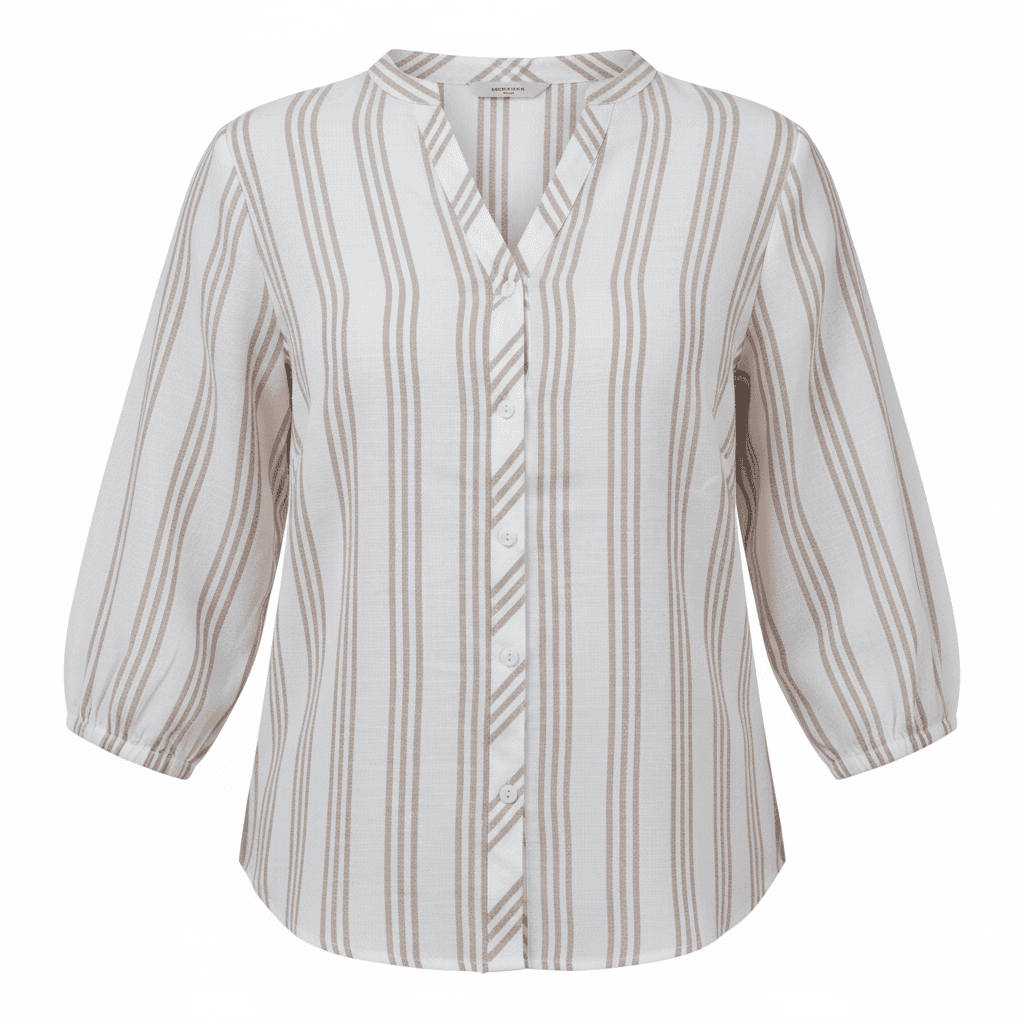 Women's White Striped Top Sri Lanka — image 3