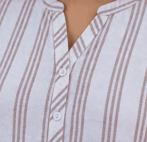 Women's White Striped Top Sri Lanka — image 5