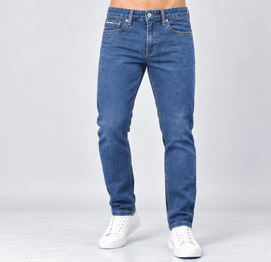 Tommy Hilfiger Men's Steve Slim Fit Jeans - Classic Blue Denim