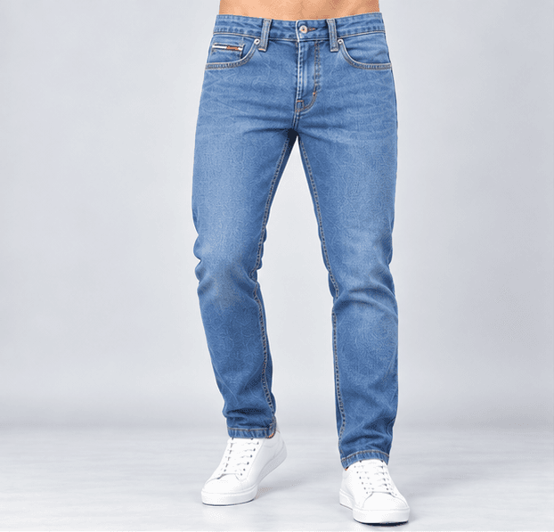 Tommy Jeans Steve Slim Fit Men's Jeans | Medium Blue Denim