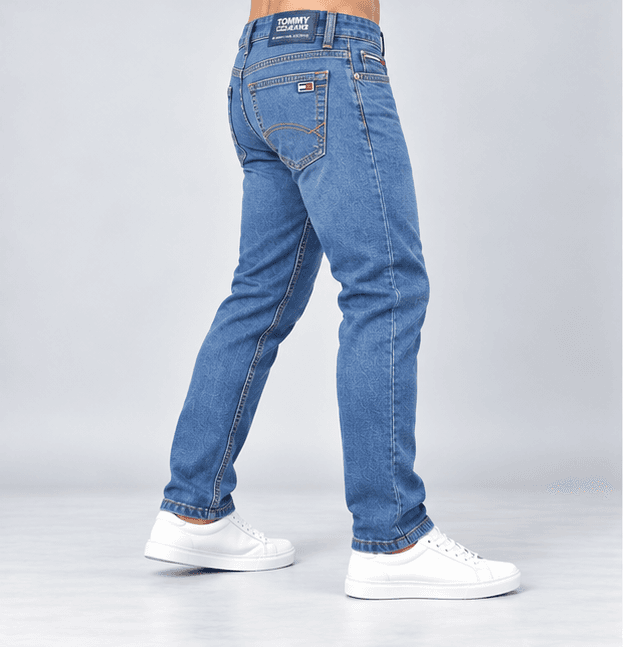 Tommy Jeans Steve Slim Fit Men's Jeans | Medium Blue Denim — image 3