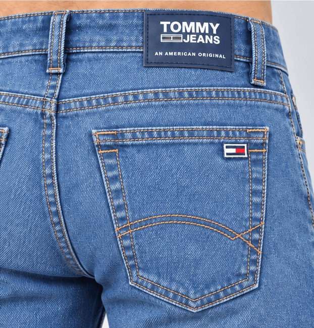 Tommy Jeans Steve Slim Fit Men's Jeans | Medium Blue Denim — image 4