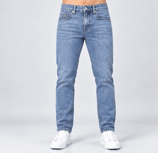 Calvin Klein Jeans Men's Slim Fit Light Wash Denim