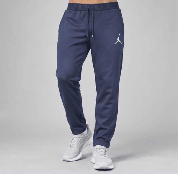 Men's Jordan Jumpman Athletic Track Pants - Navy Blue Tapered Fit
