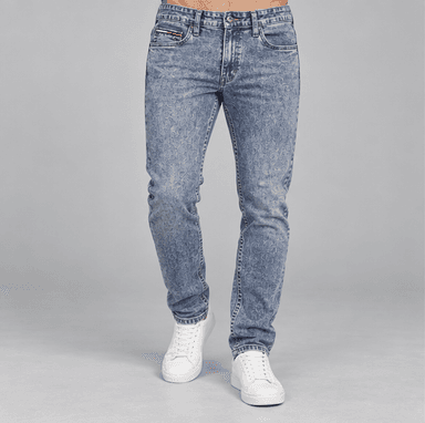 Tommy Hilfiger Steve Slim Fit Jeans | Light Acid Wash Denim