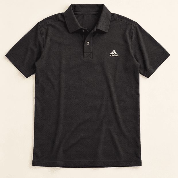Mens Black Adidas Polo Shirt Sri Lanka — image 5