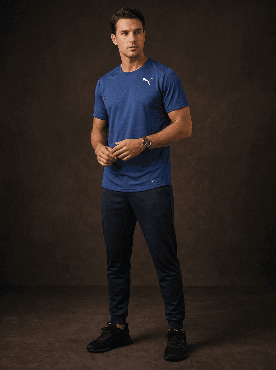 Puma Men's DRYCELL Performance Training T-Shirt | Athletic Gym Tee