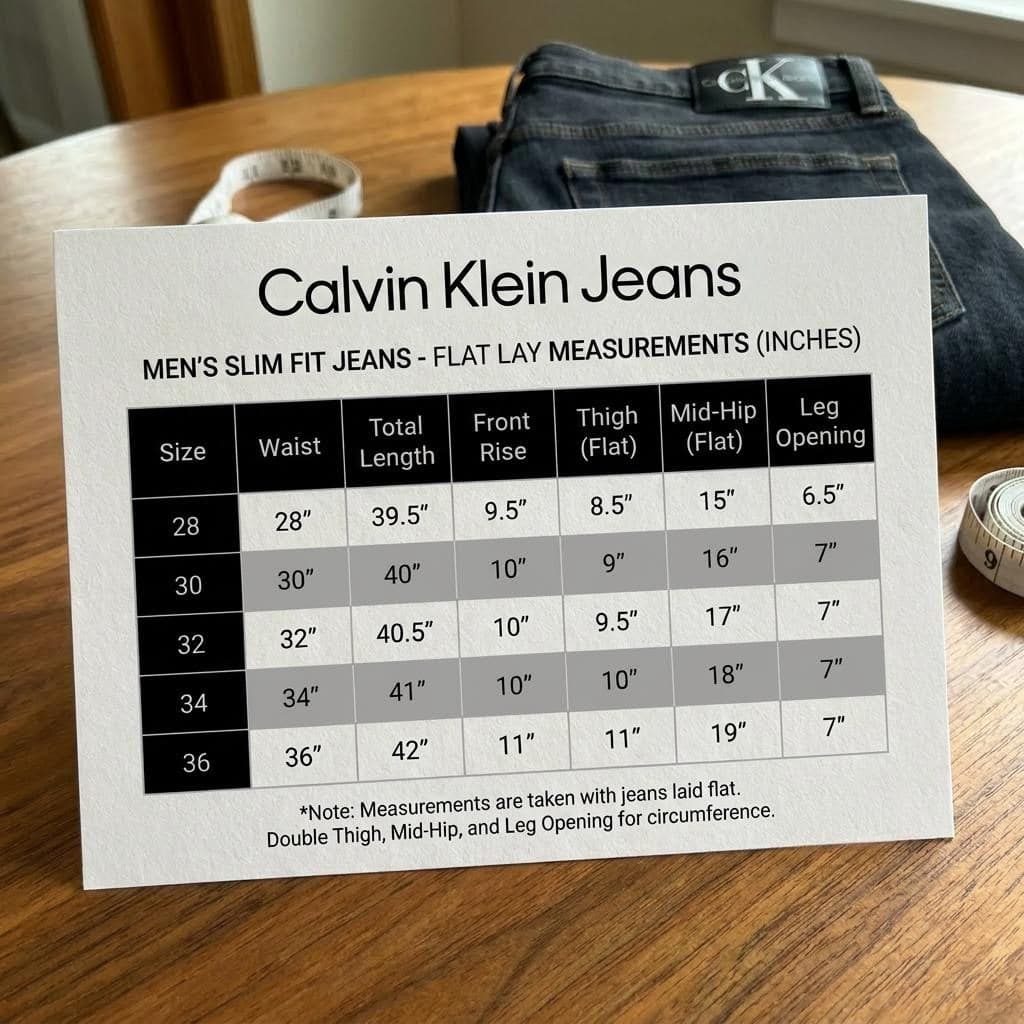Calvin Klein Men's Slim Fit Jeans in Classic Medium Blue Wash — image 2