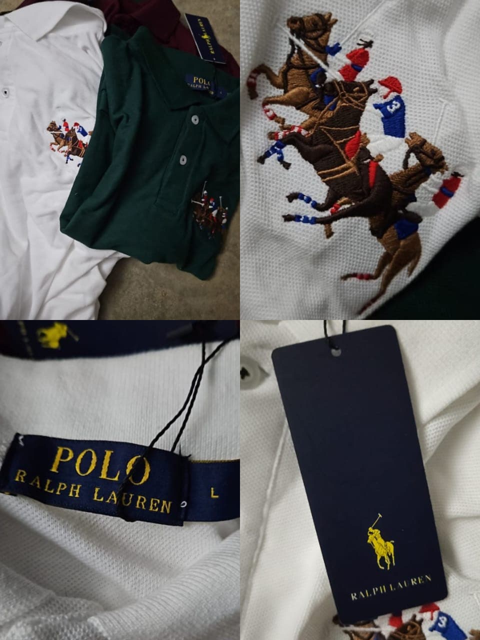 Men's Polo Match Logo Cotton Piqué Shirt by Ralph Lauren — image 5