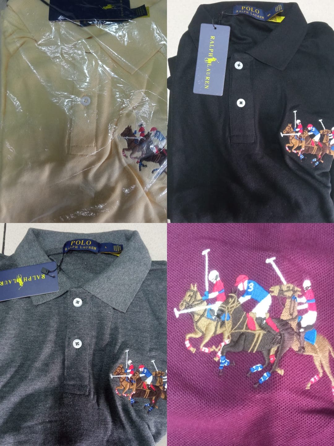 Men's Polo Match Logo Cotton Piqué Shirt by Ralph Lauren — image 4