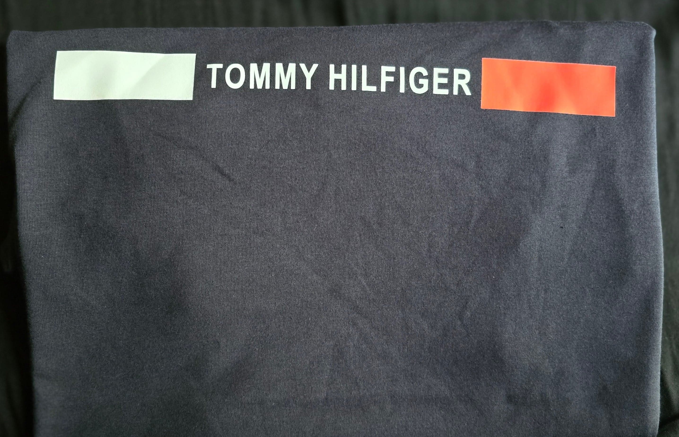 Tommy Hilfiger Men's Color Block Logo Graphic T-Shirt - Charcoal — image 3
