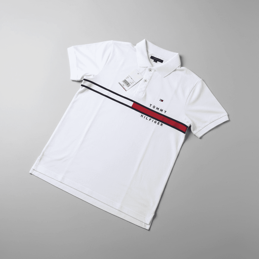 Tommy Hilfiger Men's Colorblock Logo Polo Shirt | Classic Fit — image 2