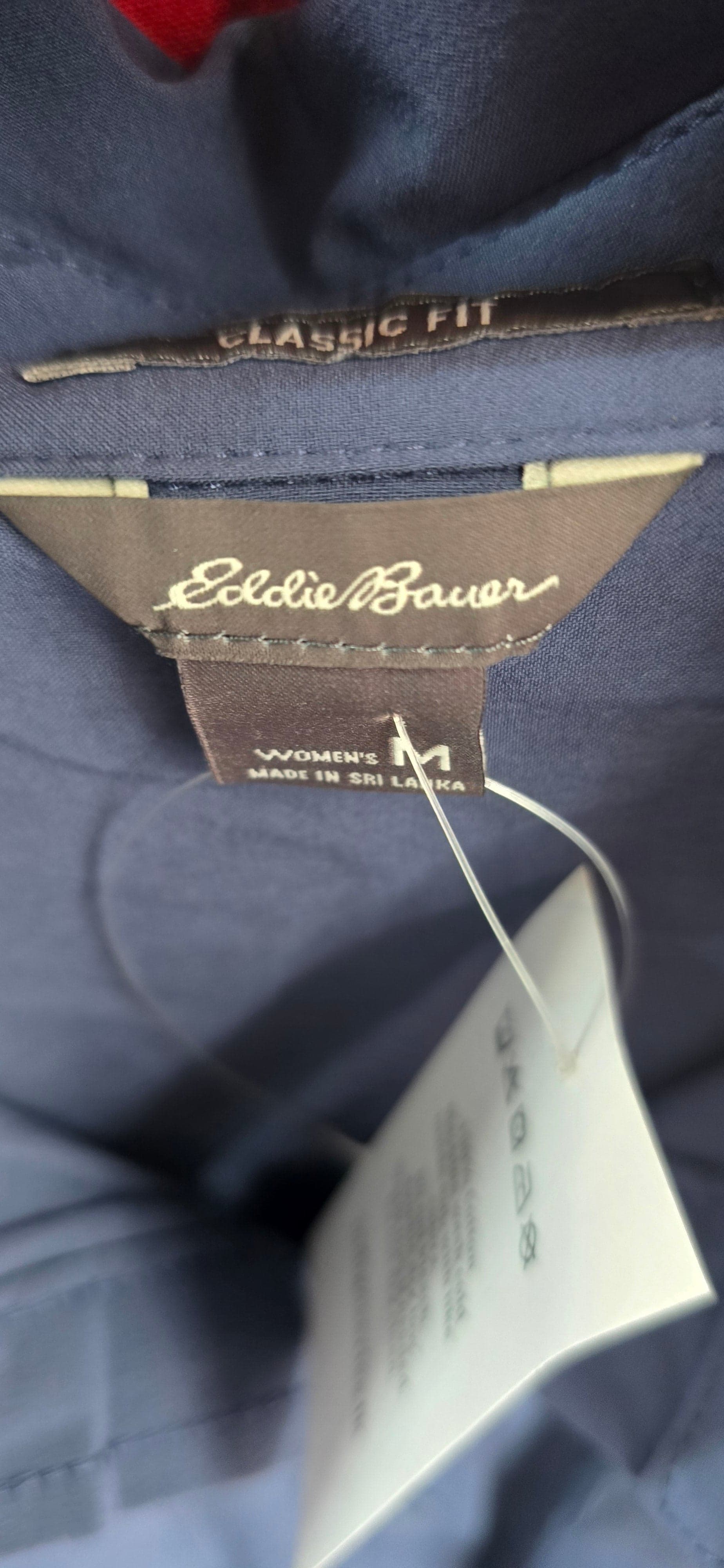 Eddie Bauer Women's Departure Long-Sleeve Travel Shirt in Navy — image 3