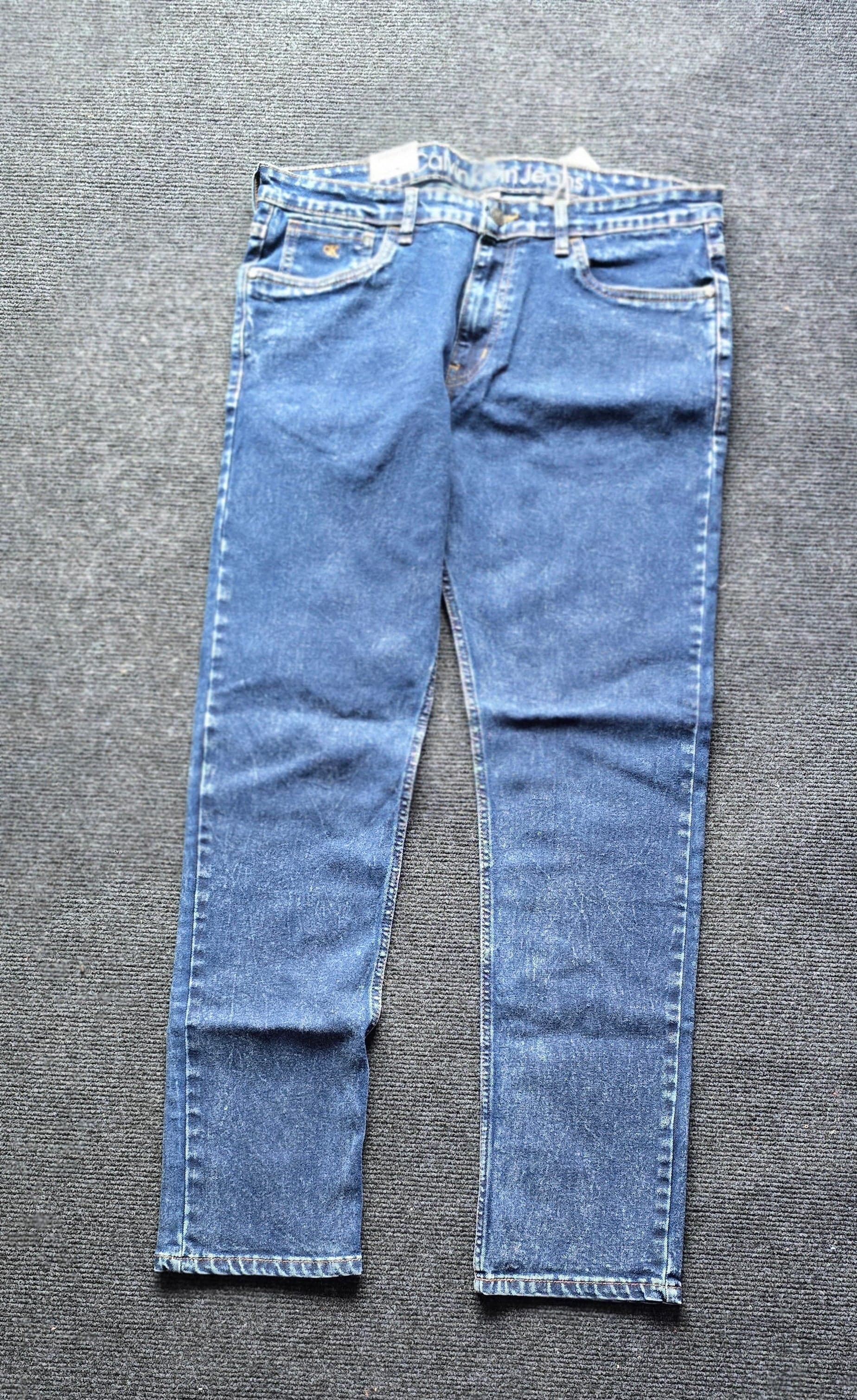 Calvin Klein Men's Slim Fit Jeans - Medium Blue Wash — image 3
