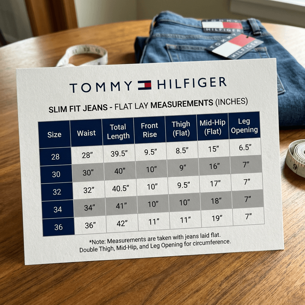 Tommy Hilfiger Men's Steve Slim Fit Jeans - Classic Blue Denim — image 6