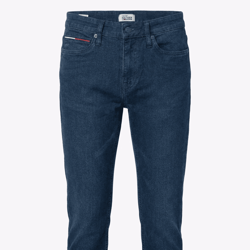 Tommoy Men's Slim Fit Dark Wash Denim Jeans | Classic American Style — image 4