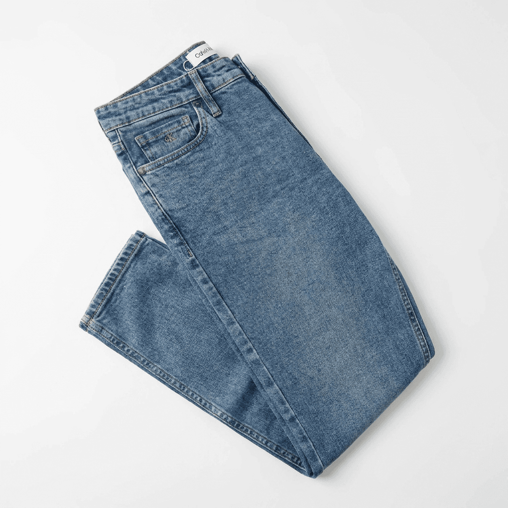 Calvin Klein Men's Slim Fit Jeans in Classic Medium Blue Wash