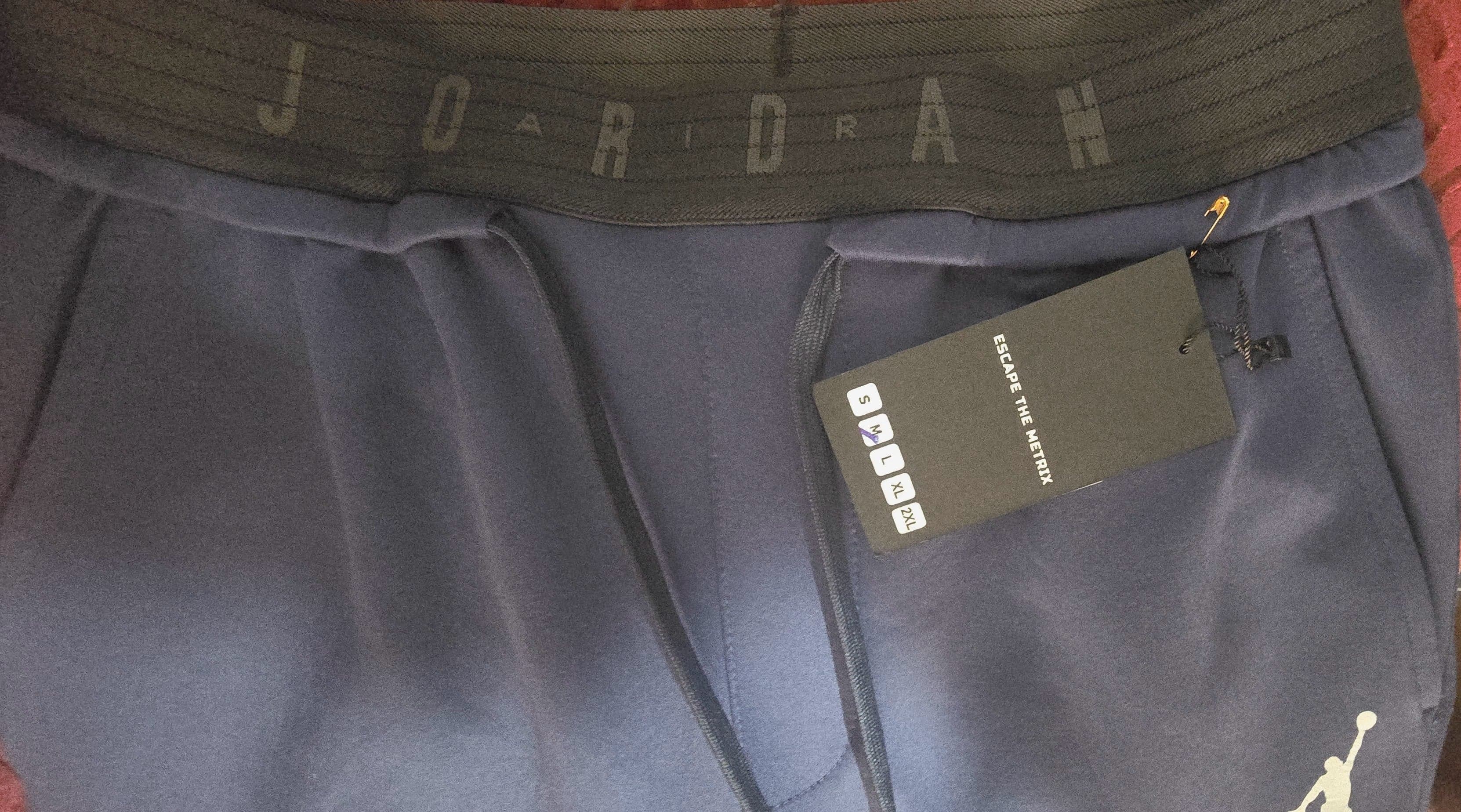 Men's Jordan Jumpman Athletic Track Pants - Navy Blue Tapered Fit — image 3