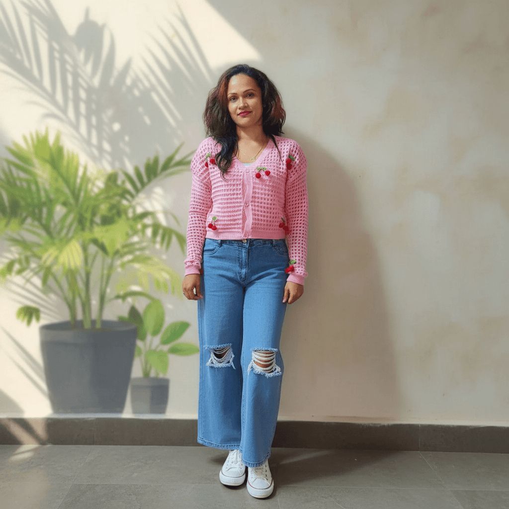 Ripped Wide Leg Jeans - High Waisted Denim for Women | Sizes 28-36 — image 2