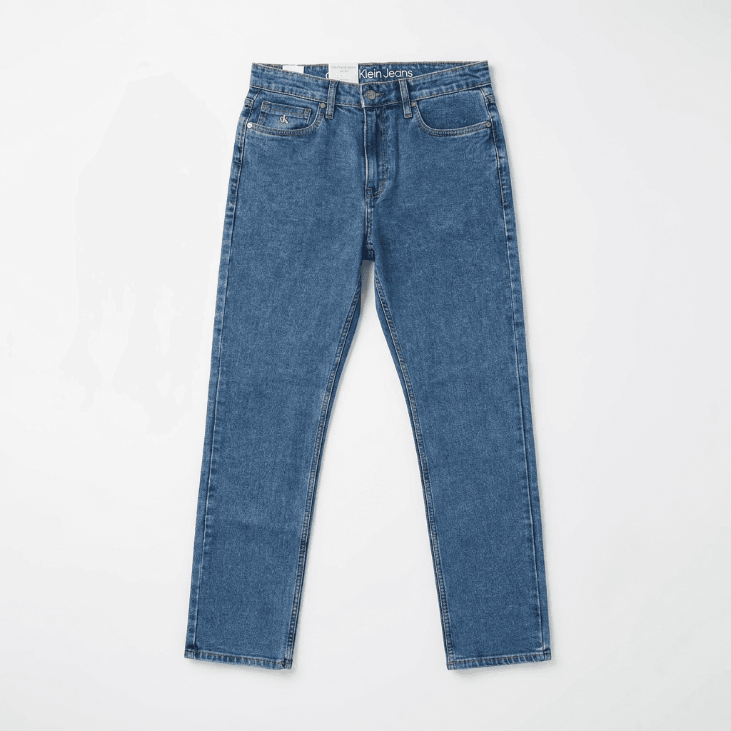 Calvin Klein Men's Slim Fit Jeans - Classic Blue Wash Denim — image 2