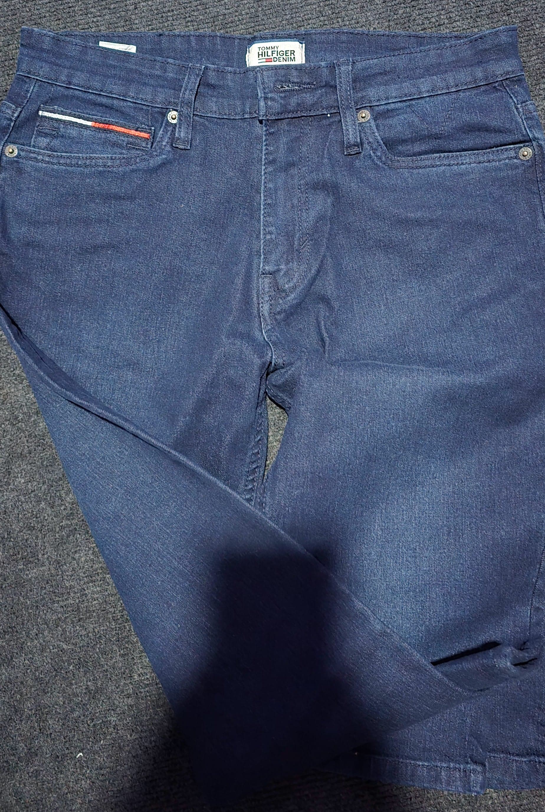 Tommoy Men's Slim Fit Dark Wash Denim Jeans | Classic American Style — image 5