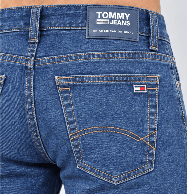 Tommy Hilfiger Men's Steve Slim Fit Jeans - Classic Blue Denim — image 4