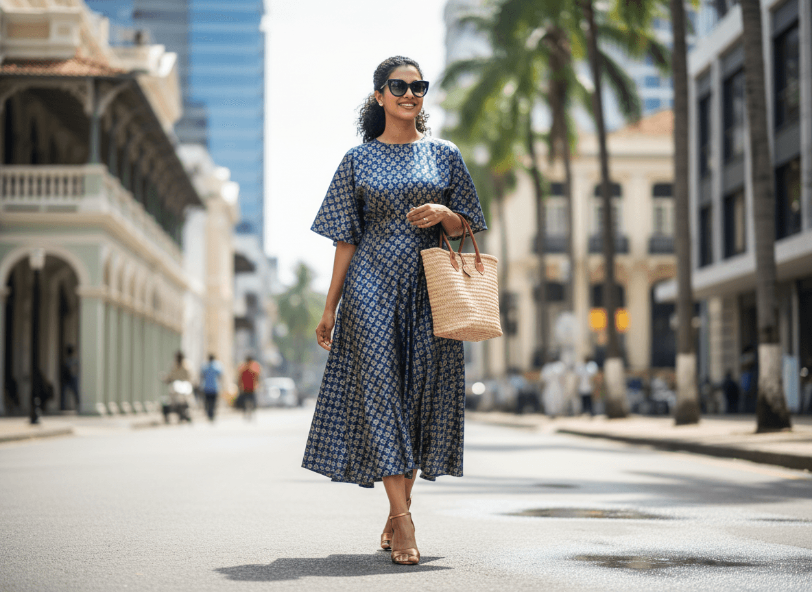 tummy friendly outfits for modern women in Sri Lanka
