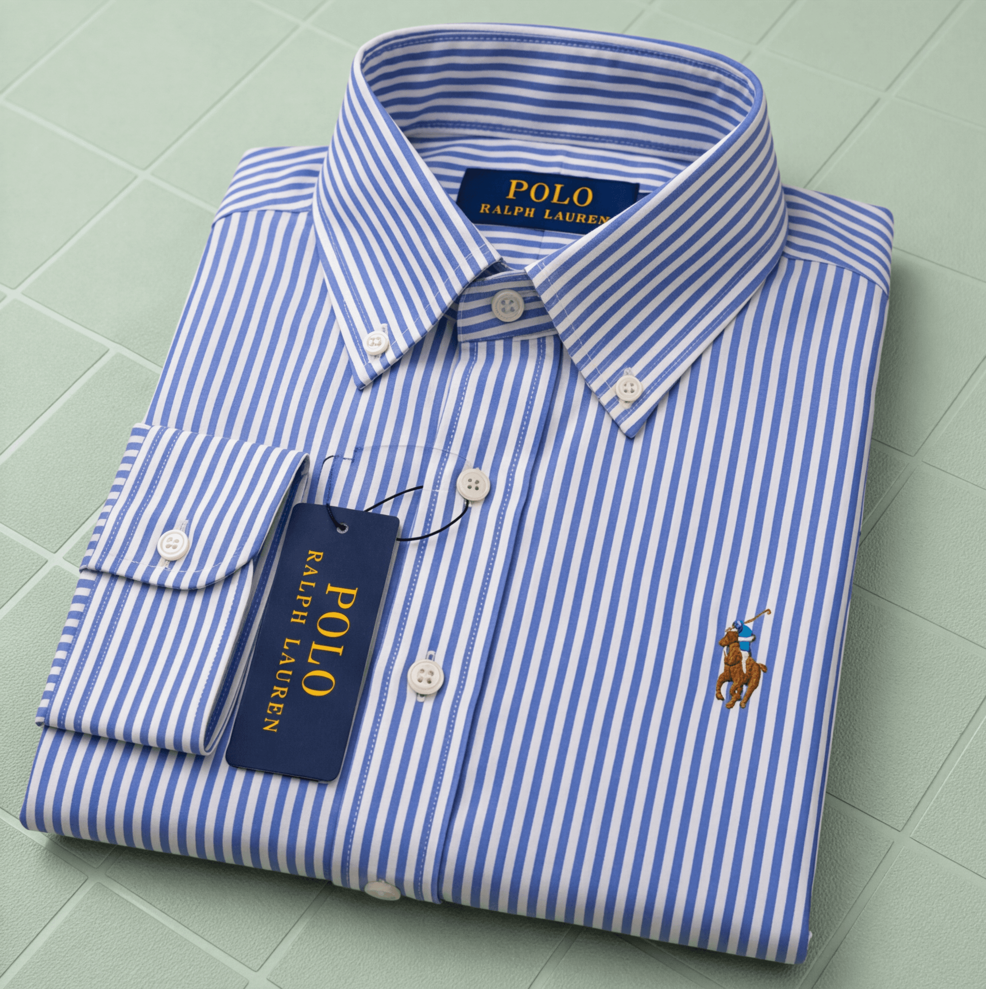 Ralph Lauren Blue Stripe Shirt Sri Lanka — image 4