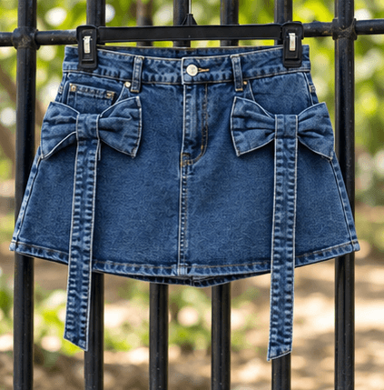 Women's Blue Denim Mini Skirt Sri Lanka — image 4