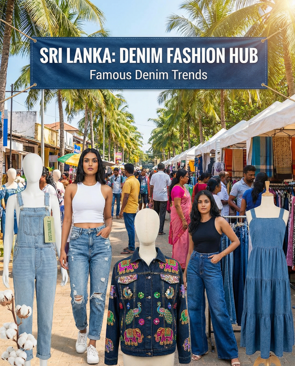 Sri Lanka has become a hub for denim fashion