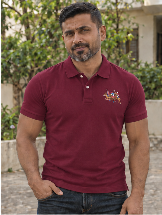 Polo Ralph Lauren Men’s Burgundy Polo TShirt — image 1