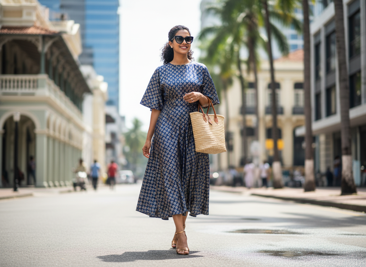 tummy friendly outfits for modern women in Sri Lanka