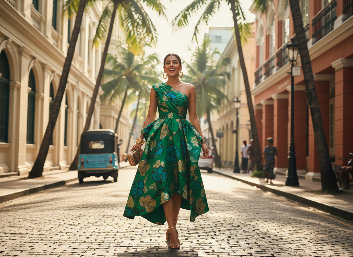 Styling tricky necklines for women fashion Sri Lanka
