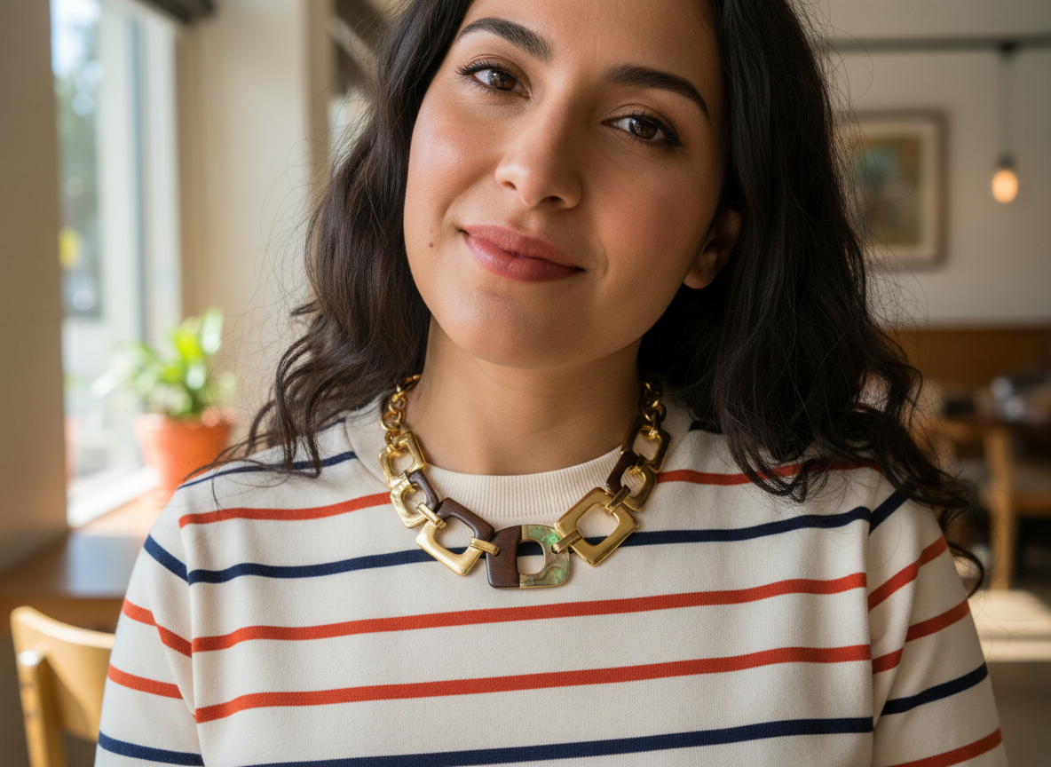 necklace guide for crew necklines